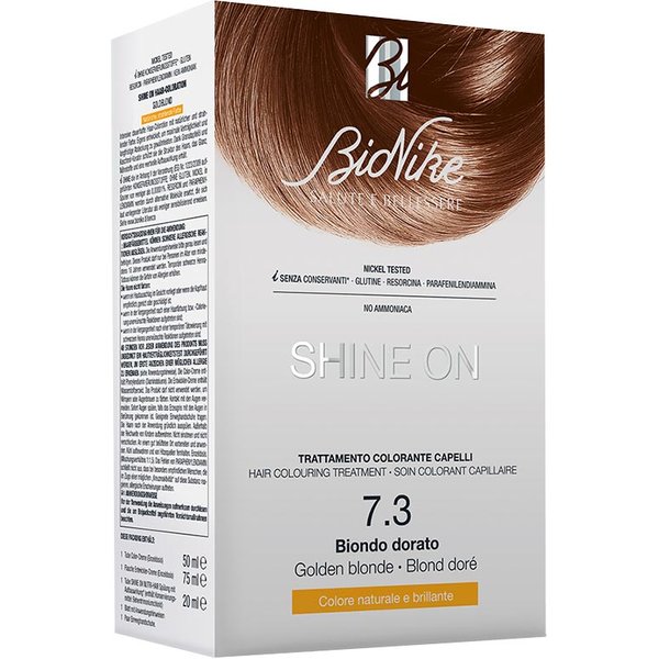 Bionike Shine On - Trattamento Colorante Capelli 7.3 Biondo Dorato-image