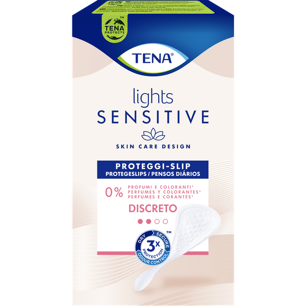 Tena Lights Sensitive Discreto Proteggi-Slip, 28 Proteggi Slip-image