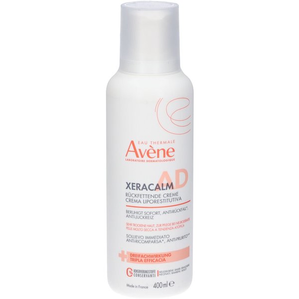 Avène Xeracalm A.D Crema Liporestitutiva Lenitiva Per La Pelle Molto Secca E Atopica, 400 Ml-image