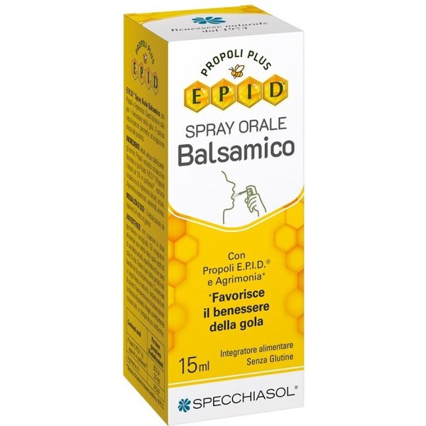 Specchiasol Epid Spray Orale Balsamico, 15Ml-image