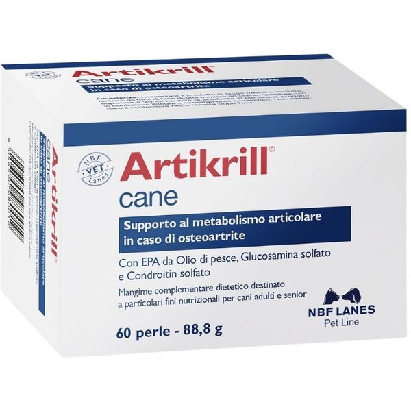 Nbf Lanes Artikrill Cane Mangime Complementare, 60 Perle-image