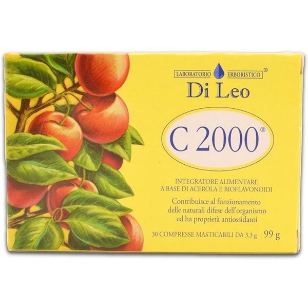Laboratorio Erboristico Di Leo C 2000 Integratore Alimentare, 30 Compresse-image