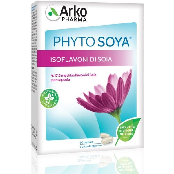 Arkopharma Phyto Soya Integratore Conforto Donna In Menopausa, 60 Capsule-image