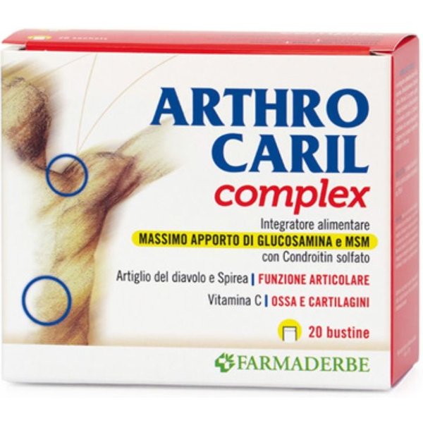 Farmaderbe Arthrocaril - Complex Integratore Alimentare, 20 Buste-image