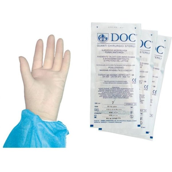 Safety Guanto Chirurgico Sterile Misura 7 1 Pezzo-image