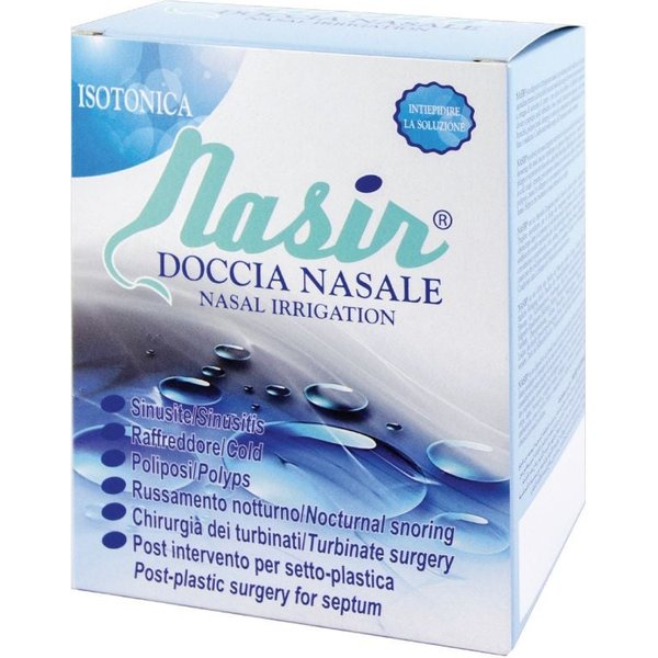 Ep Medica Nasir - Doccia Nasale Soluzione Fisiologica Isotonica Ricarica, 10 Sacche-image