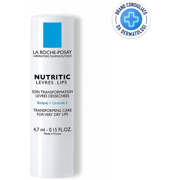 La Roche-Posay Nutritic - Labbra Stick Trattamento Labbra Molto Secche, 4.7Ml-image