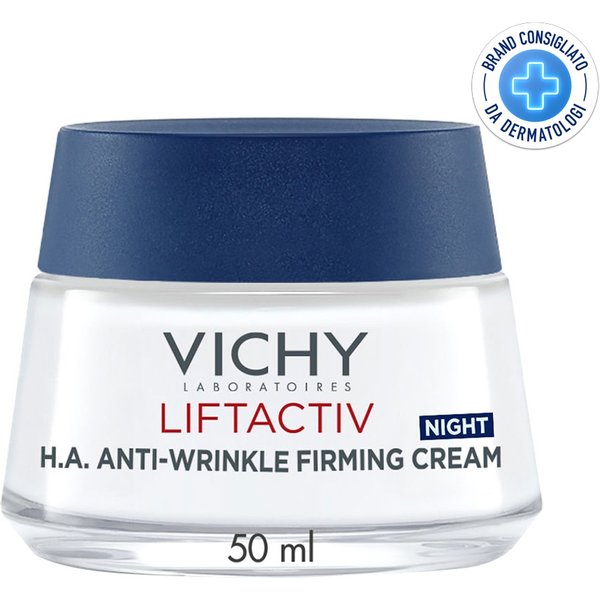 Vichy Liftactiv - H.A. Crema Notte Rassodante Anti-Rughe, 50Ml-image