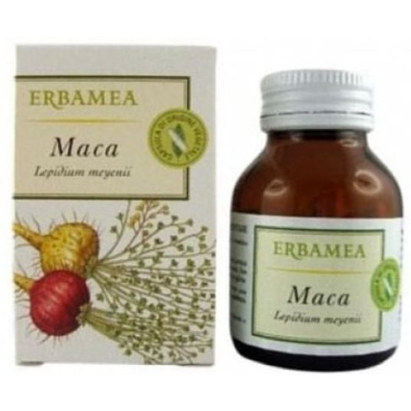 Erbamea Maca Integratore Alimentare Tonico Adattogeno, 50 Capsule Vegetali-image