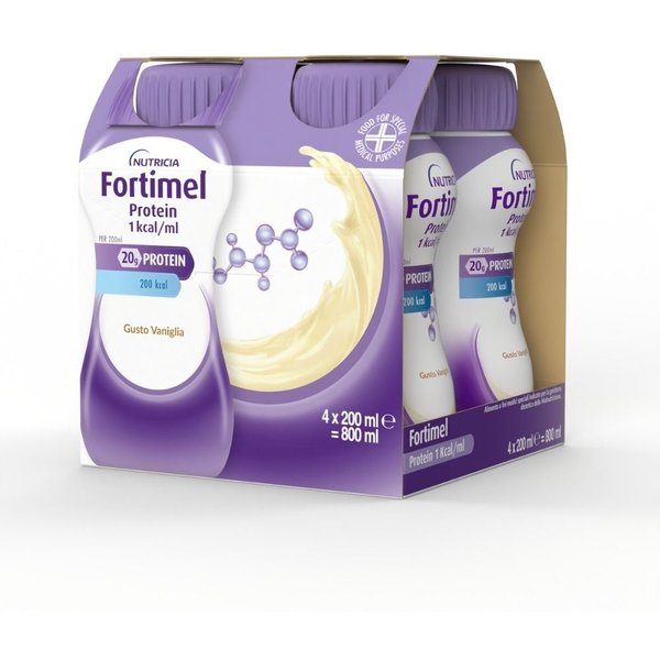 Nutricia Fortimel Protein Ipercalorico Gusto Vaniglia, 4X200Ml-image