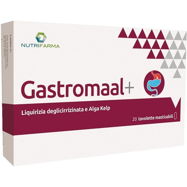 Nutrifarma Gastomaal+ Integratore Benessere Gastrointestinale, 20 Tavolette Masticabili-image