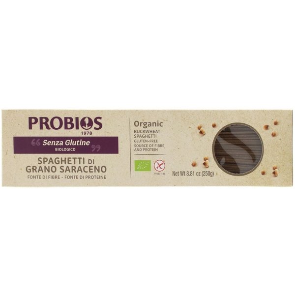 Probios Senza Glutine Spaghetti Di Grano Saraceno, 250G-image