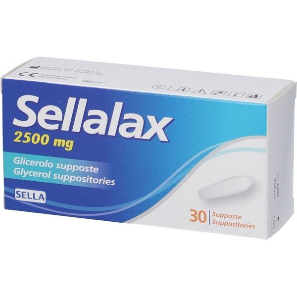 Sella Sellalax 2500Mg Glicerolo, 30 Supposte-image