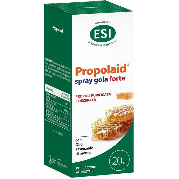 Esi Propolaid Forte Spray Naturale Gola Alla Propoli E Menta, 20Ml-image