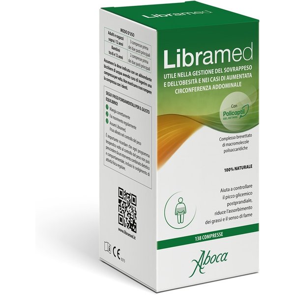 Aboca Libramed Dispositivo Medico Controllo Del Picco Glicemico Controllo Del Peso, 138 Compresse-image