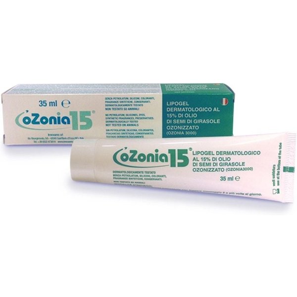 Innovares Ozonia 15 Lipogel Dermatologico All'olio Di Semi Di Girasole Benessere Cute E Mucose, 35Ml-image