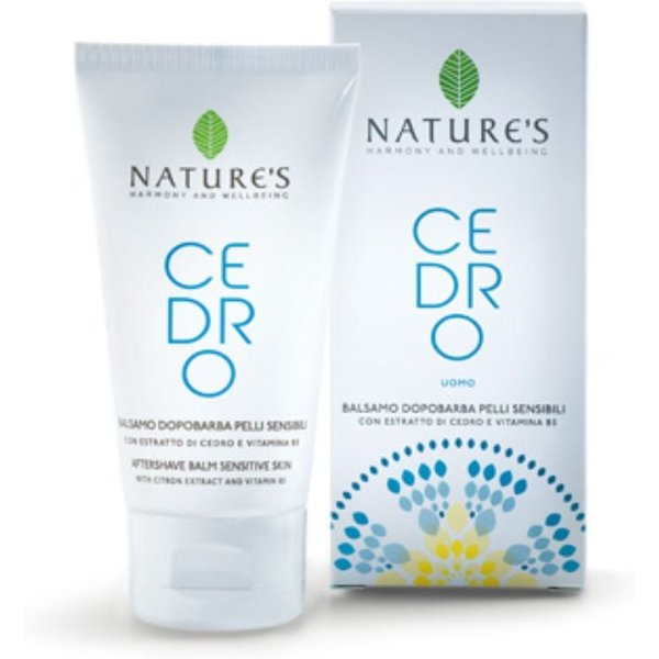 Bios Line Nature's - Cedro Balsamo Dopobarba Uomo Per Pelli Sensibili, 75Ml-image