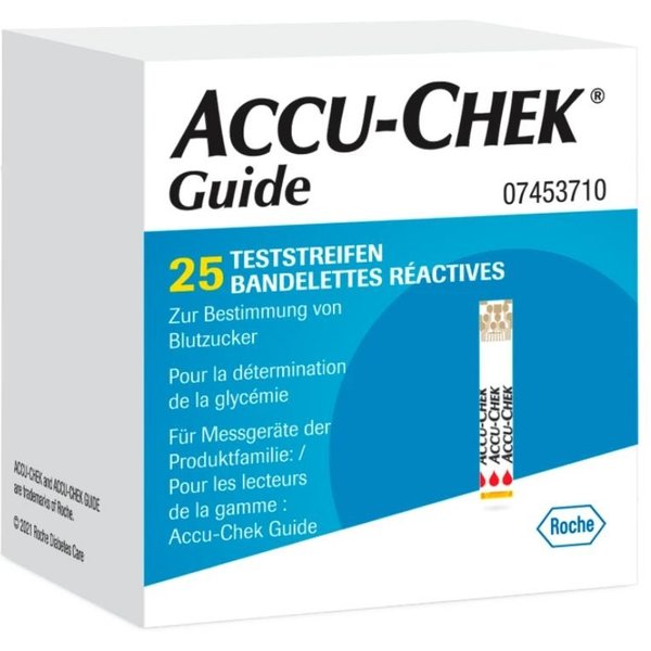 Accu-Chek Guide Misurazione Glicemia 25 Strisce-image