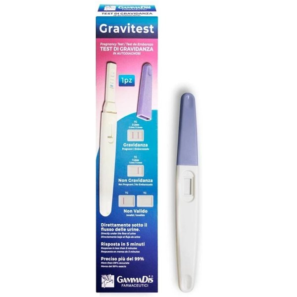 Gammadis Farmaceutici Gravitest Test Di Gravidanza, 1 Pezzo-image