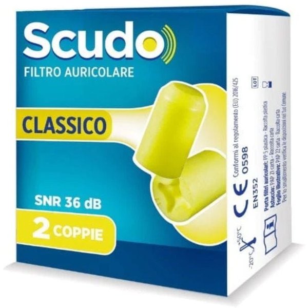 Scudo Classic Tappi Auricolari, 2 Coppie-image