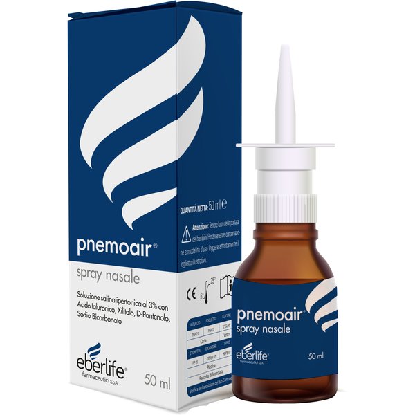 Eberlife Farmaceutici Pnemoair - Spray Nasale Per Applicazione Locale, 20 Ml-image
