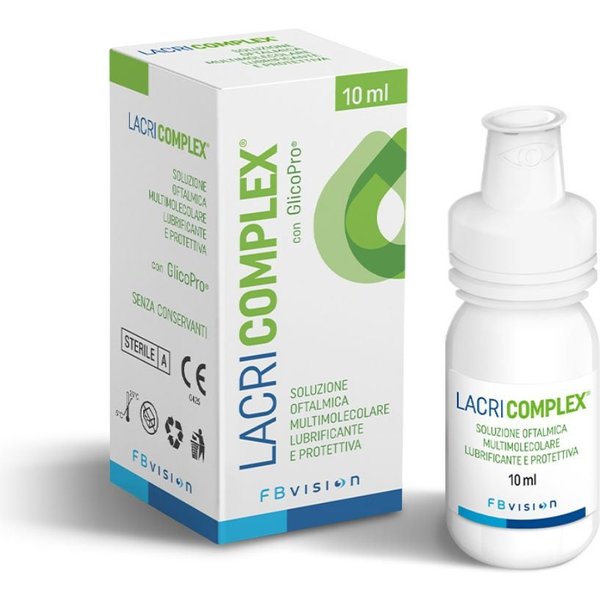 Lacricomplex Soluzione Oftalmica Multimolecolare Lubrificante Protettiva 10 Ml-image
