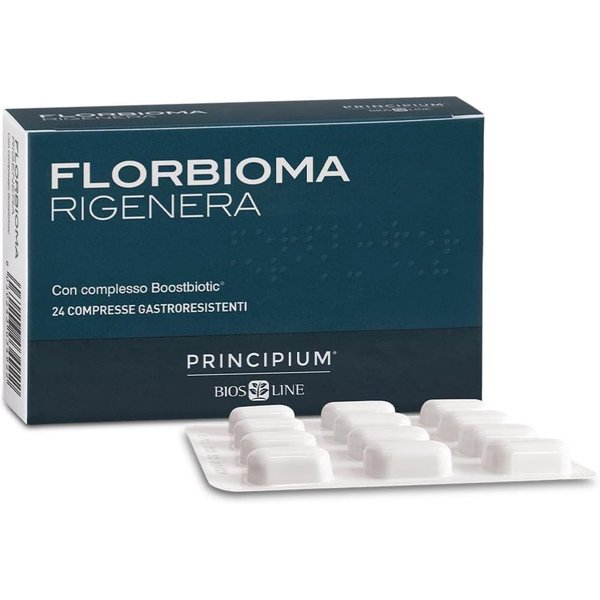 Bios Line Principium Florbioma Compresse - Integratore Per Il Microbiota Intestinale, 24 Compresse-image