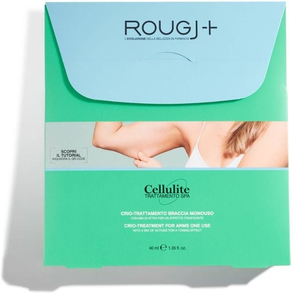 Rougj Cellulite Trattamento Crio Trattamento Braccia Monouso 2 Manicotti 40 Ml-image