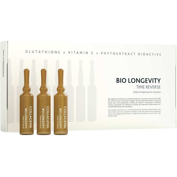 Uniderm Farmaceutici Collagenil Bio Longevity Time Reverse 8 Fiale Da 2,5 Ml-image