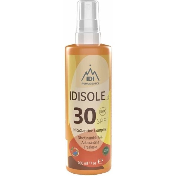 IDI Farmaceutici Idisole - Nicoxantine Complex SPF30 Protezione Solare Alta, 200Ml-image