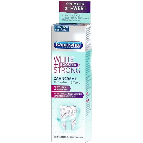 Rapid White White + Booster Strong Dentifricio Doppio Effetto, 75Ml-image