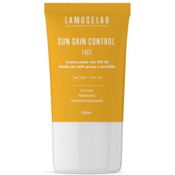 LaMuseLab Sun Skin Control SPF50 Crema Solare Viso, 50Ml-image