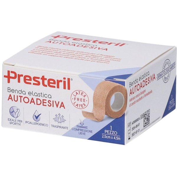 Presteril Benda Elastica Autoadesiva 2,5Cm X 4,5M Color Pelle-image