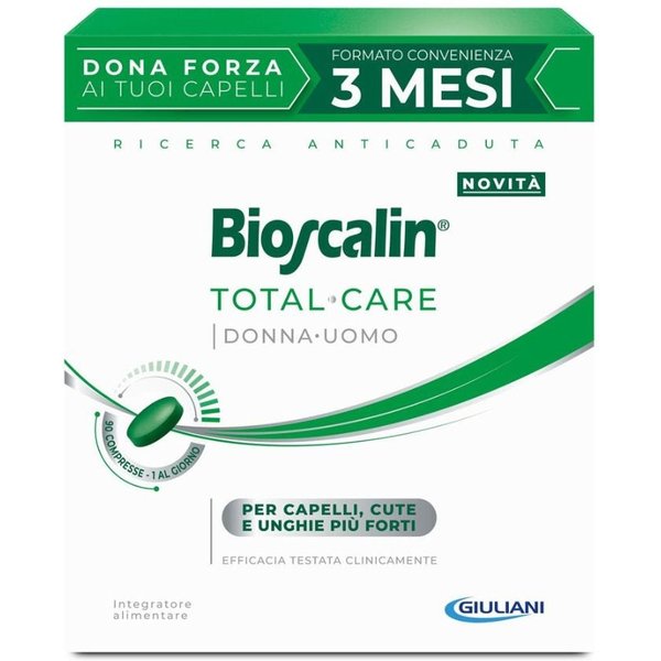 Bioscalin Total Care - Integratore Capelli Cute E Unghie, 90 Compresse-image