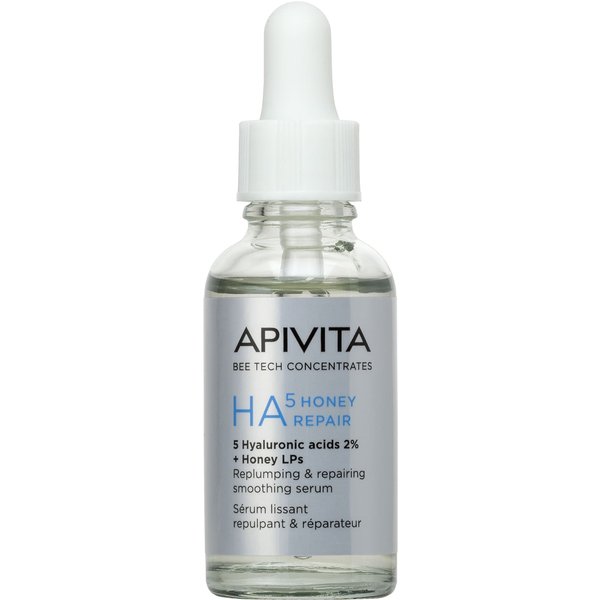 Apivita Bee Tech Concentrates - HA5 Honey Repair Siero Viso Idratante E Anti-Rughe Con Acido Ialuronico, 30Ml-image