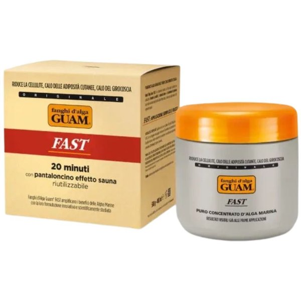 Guam Fanghi D'alga Fast Contro Cellulite Adiposità E Calo Girocoscia, 500G-image