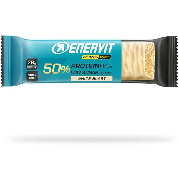 Enervit Pure-Pro - 50% Protein Bar Barretta Alto Titolo Proteico White Blast, 55G-image