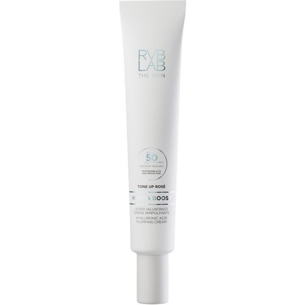 RVB Lab Hydra Boost - Acido Ialuronico Crema Rimpolpante SPF50 Protezione Solare Viso Quotidiana, 50Ml-image