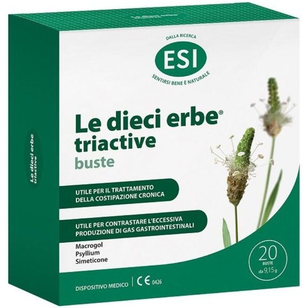 ESI Le Dieci Erbe Triactive Trattamento Della Costipazione Cronica, 20 Buste-image