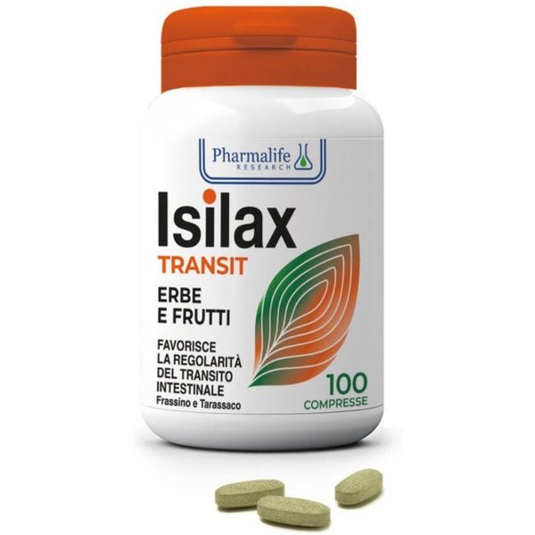 Pharmalife Research Isilax - Transit Integratore Transito Intestinale, 100 Compresse-image