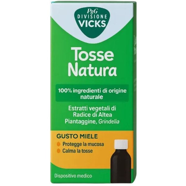 Vicks Tosse Natura Adulti Dispositivo Medico Tosse Grassa E Secca, 140Ml-image