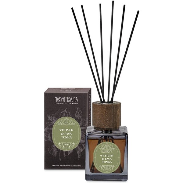 Nasoterapia Vetiver & Fava Tonka Diffusore A Bastoncini, 200Ml-image
