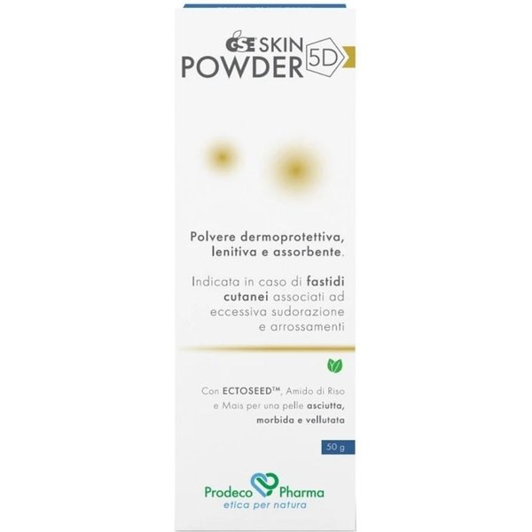 GSE Skin - Powder 5D Polvere Dermoprotettiva Lenitiva E Assorbente, 50G-image