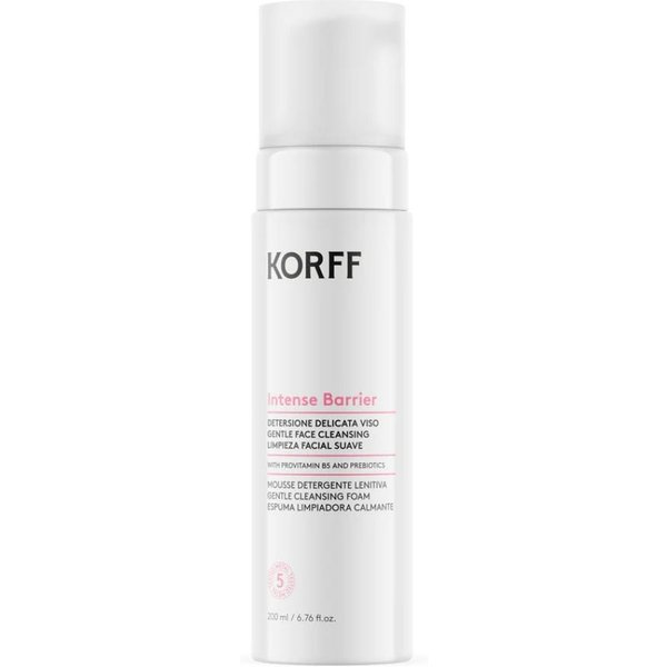 Korff Intense Barrier Mousse Detergente Lenitiva, 200Ml-image
