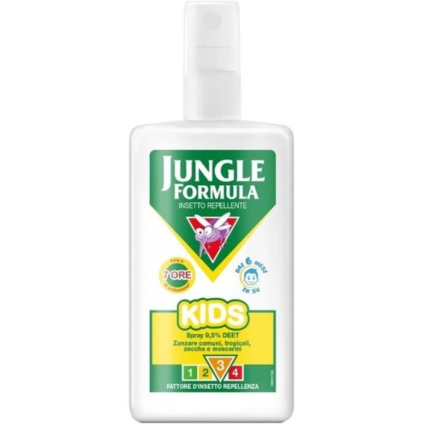 Jungle Formula Kids - Spray Repellente Per Proteggere I Bambini Da Zanzare E Zecche, 75 Ml-image