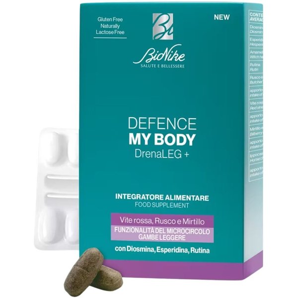 BioNike Defence My Body Drenaleg+ Integratore Alimentare, 60 Compresse-image