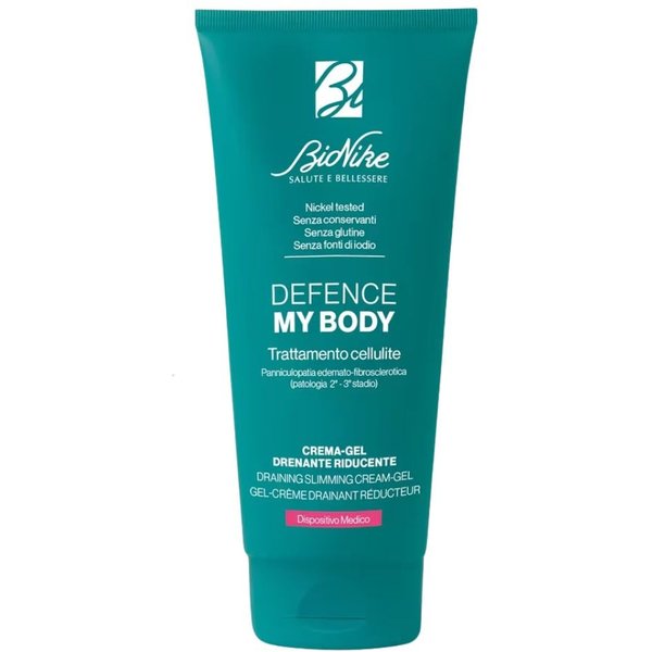 BioNike Defence My Body Trattamento Cellulite Crema-Gel Drenante Riducente, 75Ml-image