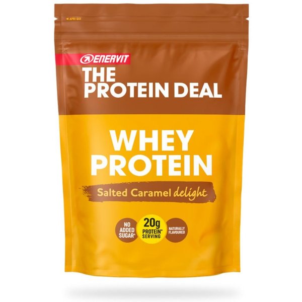 Enervit The Protein Deal - Whey Protein Salted Caramel Delight Shake Proteico Gusto Caramello Salato, 300G-image