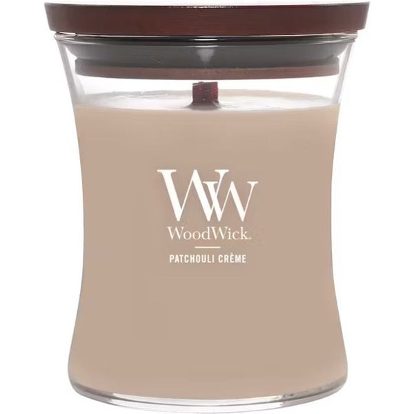 Yankee Candle Woodwick - Candela Patchouli CrèMe Clessidra Media, 275G-image