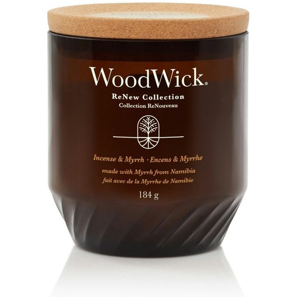 Yankee Candle Woodwick - Renew Candela Media Incense & Myrrh, 181G-image